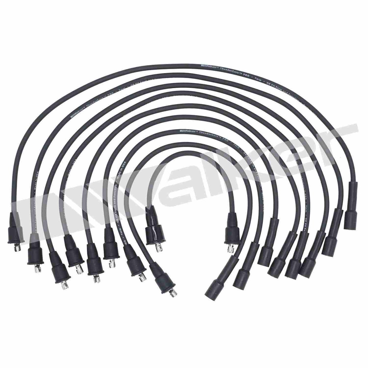 Walker Products ThunderCore PRO 924-1416 Spark Plug Wire Set 7MM 8-CYL 924-1416