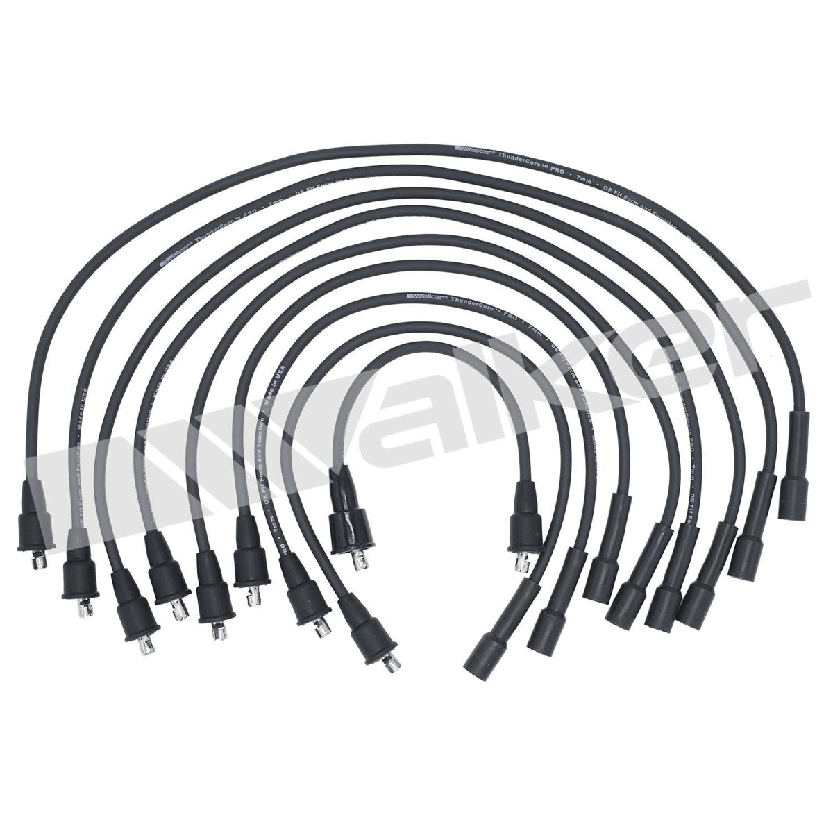 Walker Products ThunderCore PRO 924-1416 Spark Plug Wire Set 7MM 8-CYL 924-1416