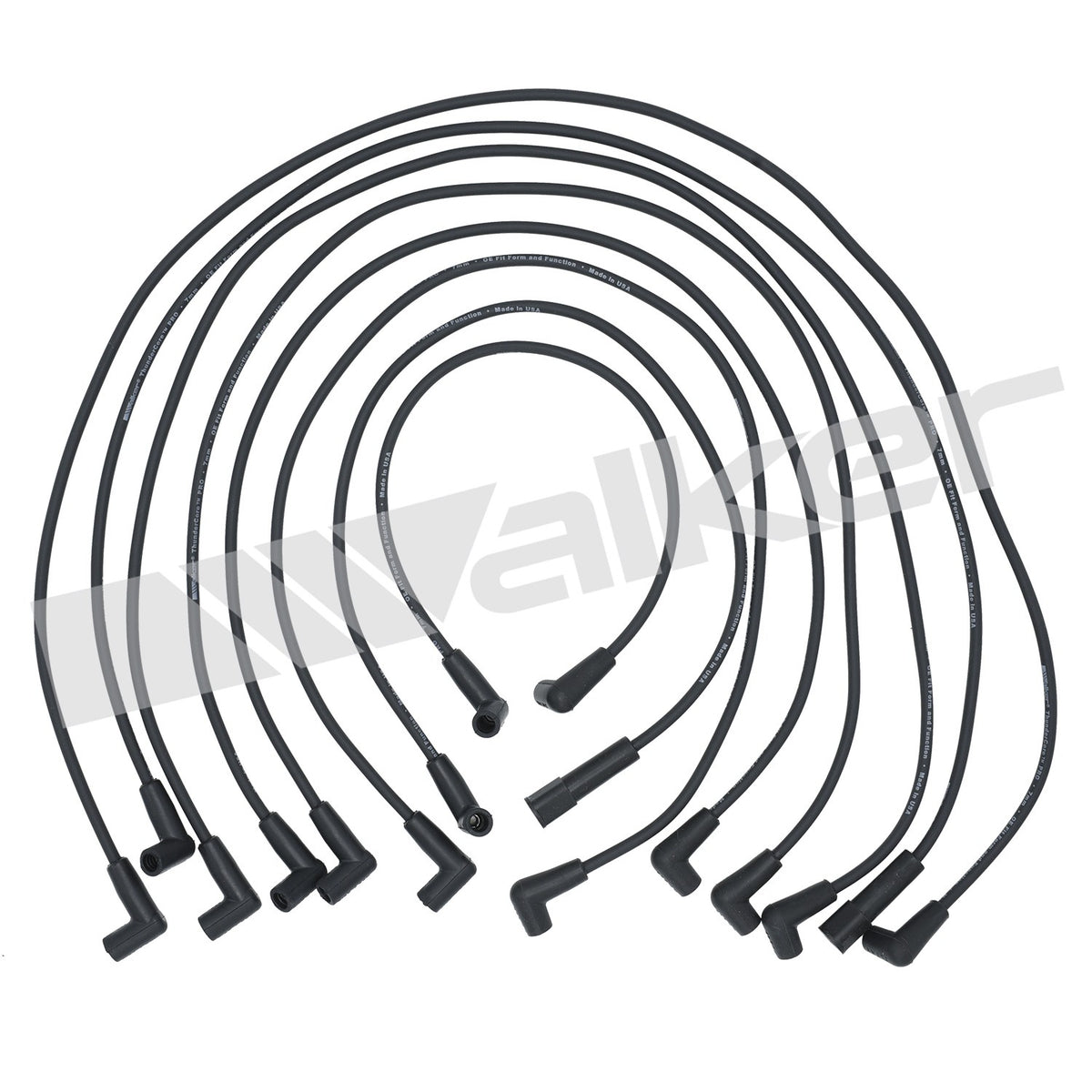 Walker Products ThunderCore PRO 924-1421 Spark Plug Wire Set 7MM 8-CYL 924-1421