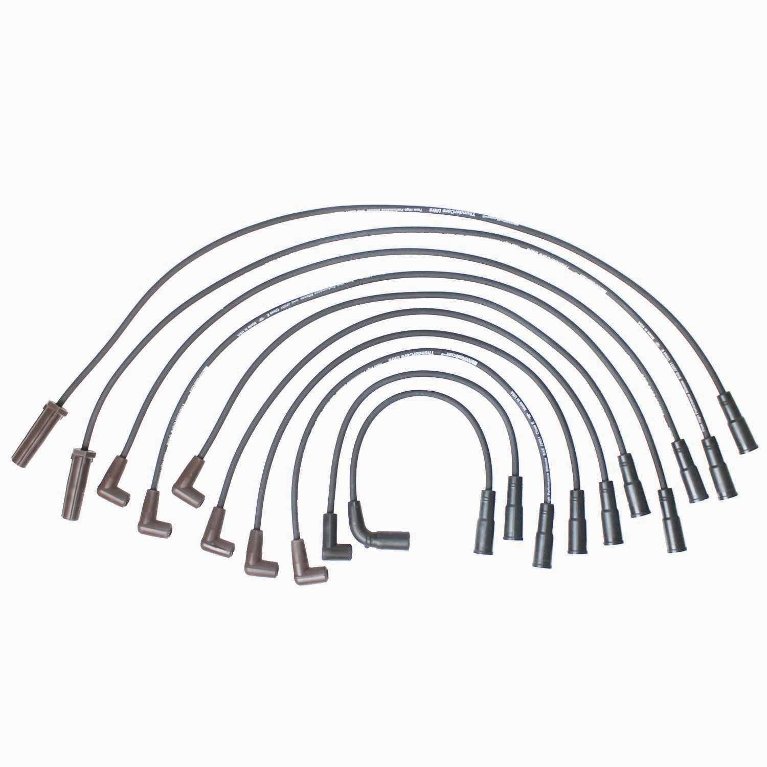 Walker Products ThunderCore PRO 924-1425 Spark Plug Wire Set 7MM 8-CYL 924-1425