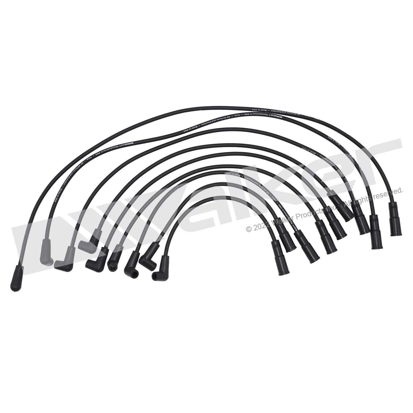 Walker Products ThunderCore PRO 924-1426 Spark Plug Wire Set 7MM 8-CYL 924-1426