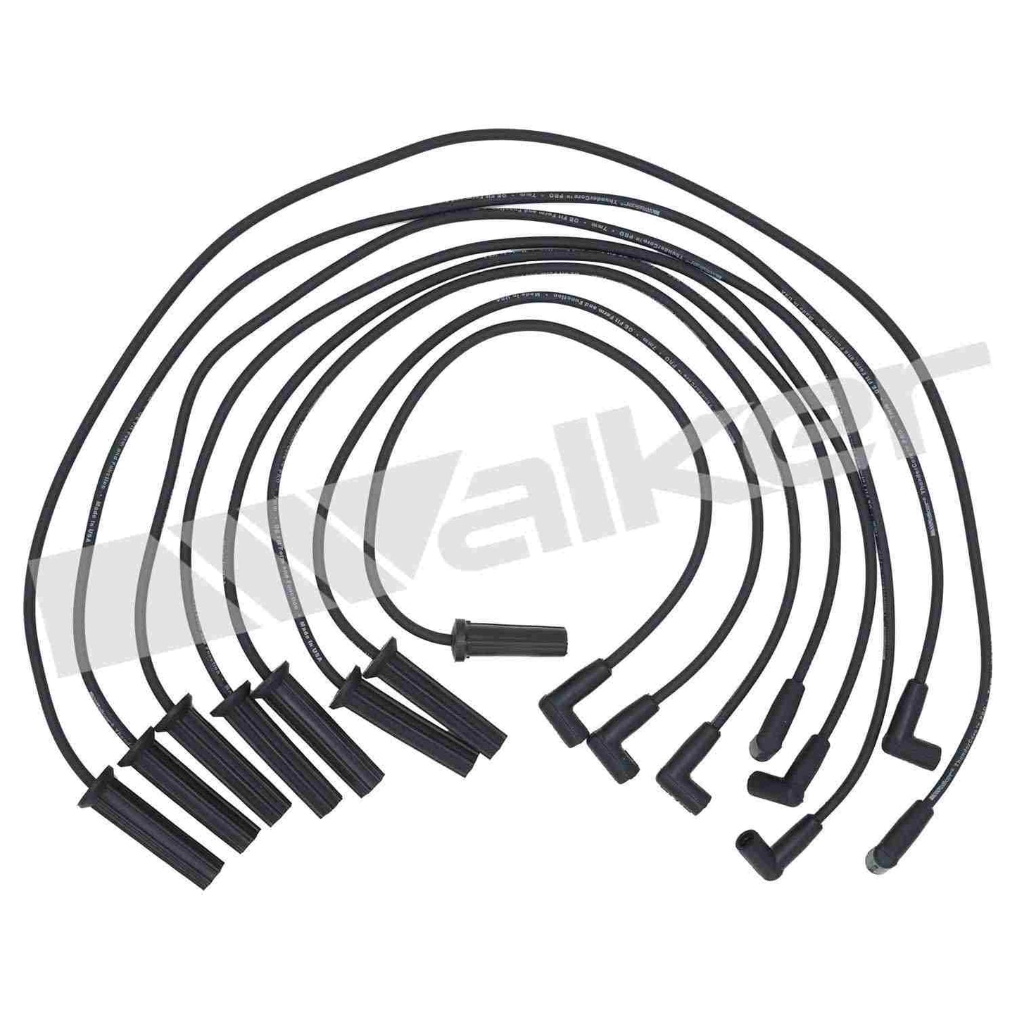 Walker Products ThunderCore PRO 924-1427 Spark Plug Wire Set 7MM 8-CYL 924-1427