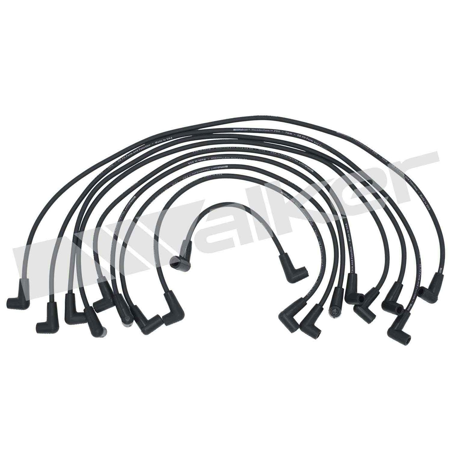 Walker Products ThunderCore PRO 924-1438 Spark Plug Wire Set 7MM 8-CYL 924-1438