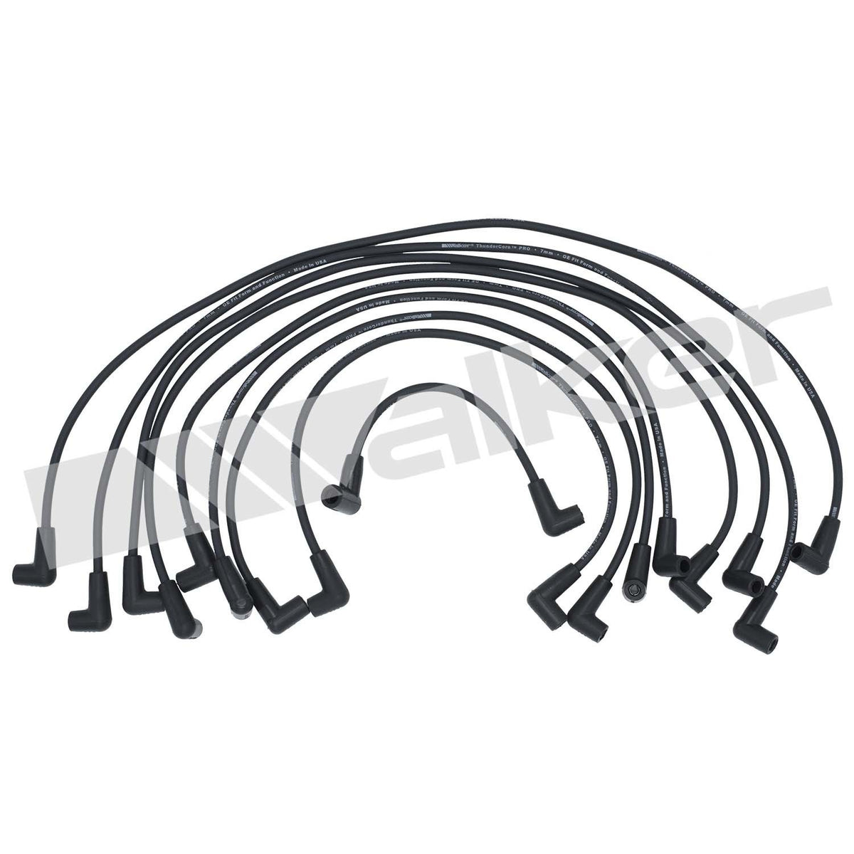 Walker Products ThunderCore PRO 924-1438 Spark Plug Wire Set 7MM 8-CYL 924-1438