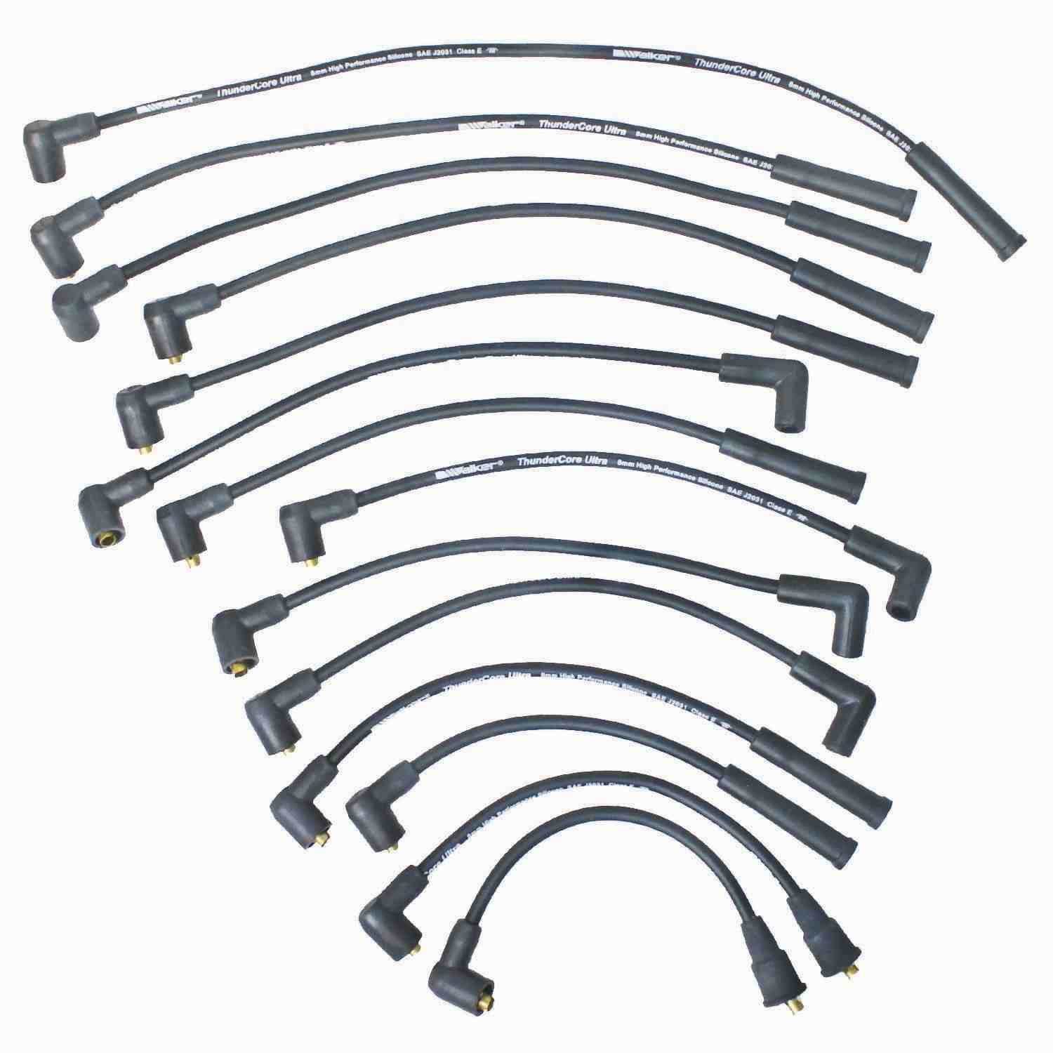 Walker Products ThunderCore PRO 924-1452 Spark Plug Wire Set 8MM 12-CYL 924-1452