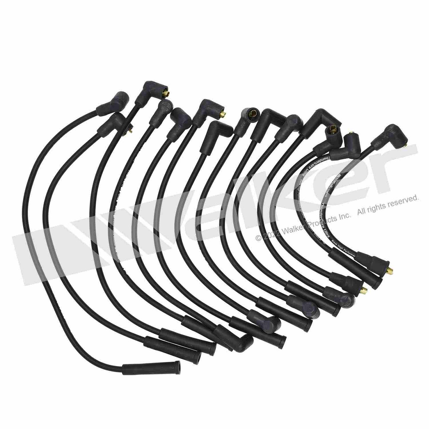 Walker Products ThunderCore PRO 924-1452 Spark Plug Wire Set 8MM 12-CYL 924-1452