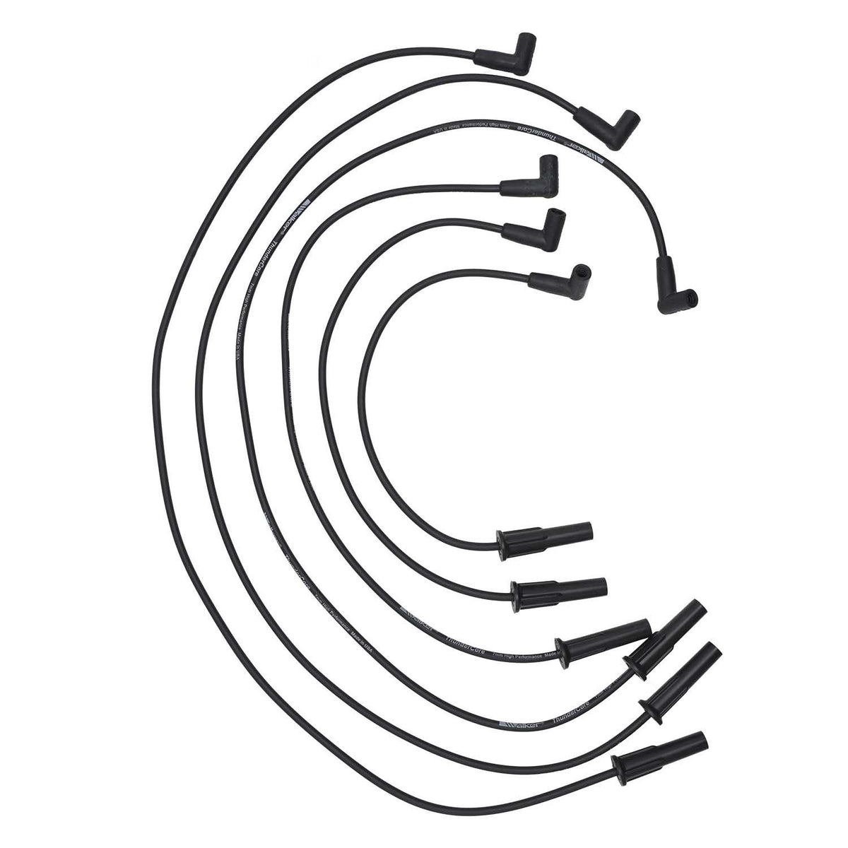 Walker Products ThunderCore PRO 924-1475 Spark Plug Wire Set 7MM 6-CYL 924-1475