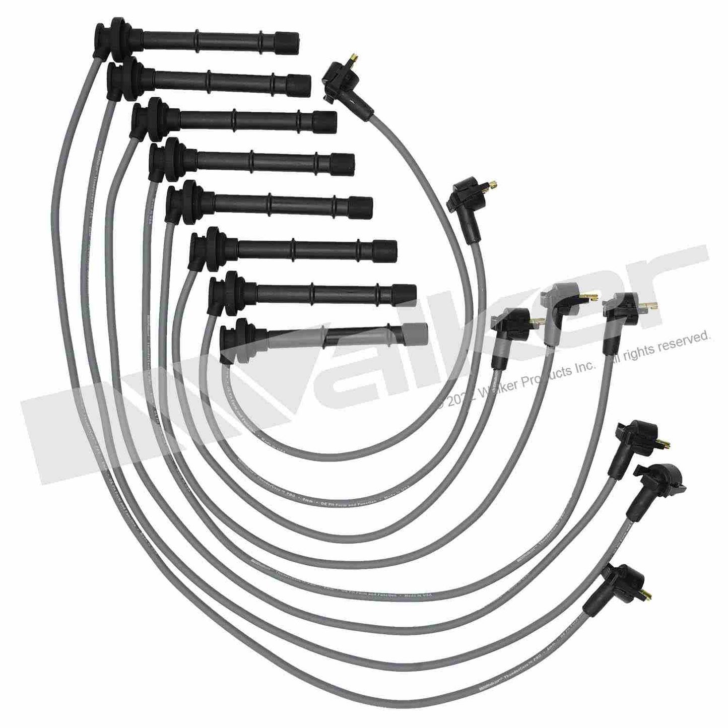 Walker Products ThunderCore PRO 924-1480 Spark Plug Wire Set 8MM 8-CYL 924-1480
