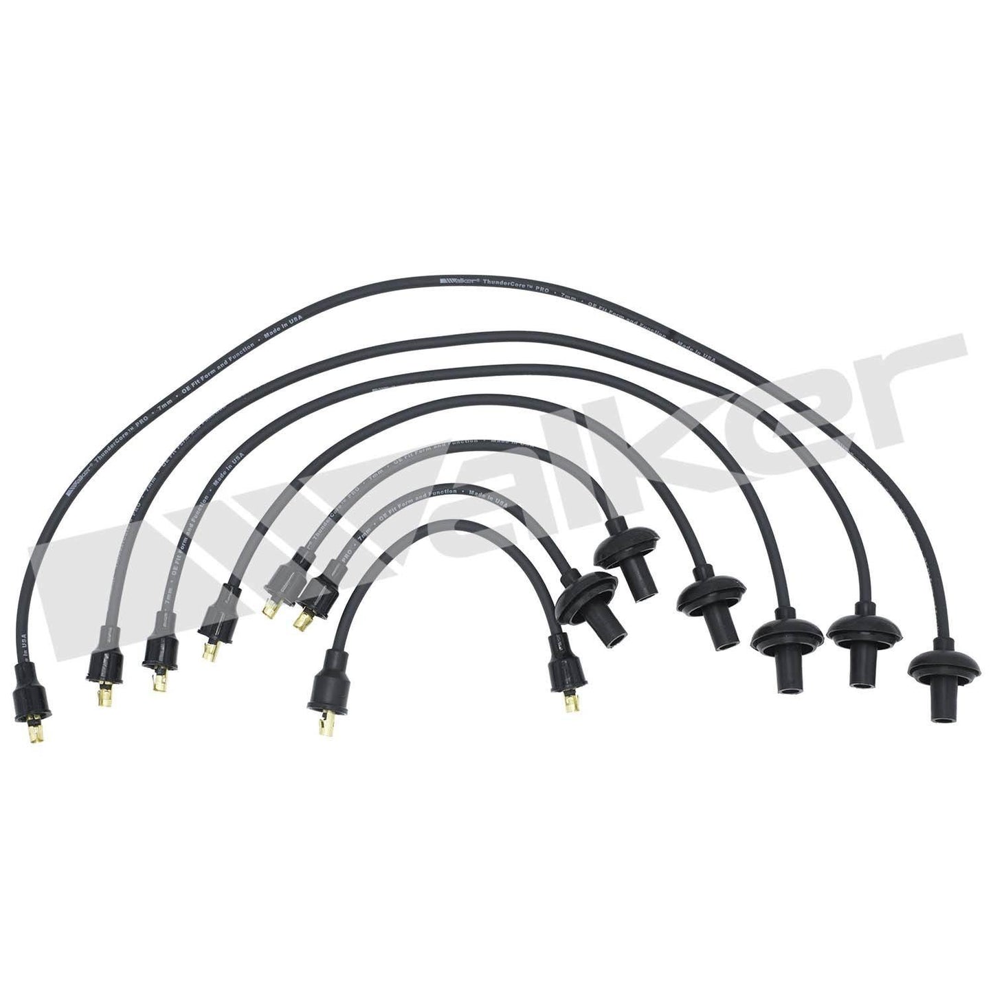 Walker Products ThunderCore PRO 924-1481 Spark Plug Wire Set 7MM 6-CYL 924-1481
