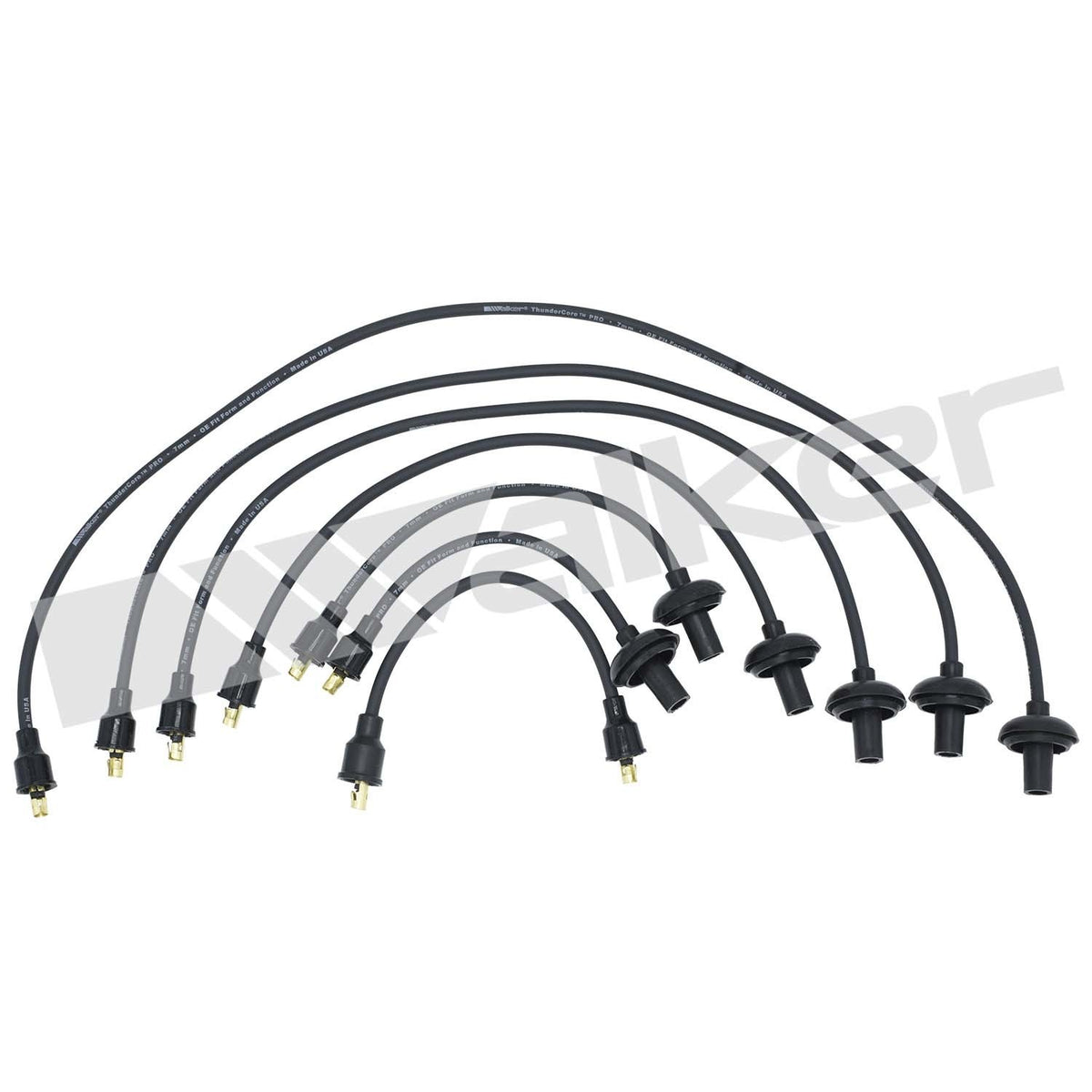 Walker Products ThunderCore PRO 924-1481 Spark Plug Wire Set 7MM 6-CYL 924-1481