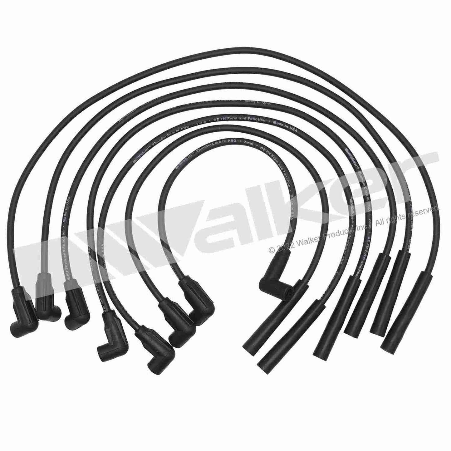 Walker Products ThunderCore PRO 924-1514 Spark Plug Wire Set 924-1514