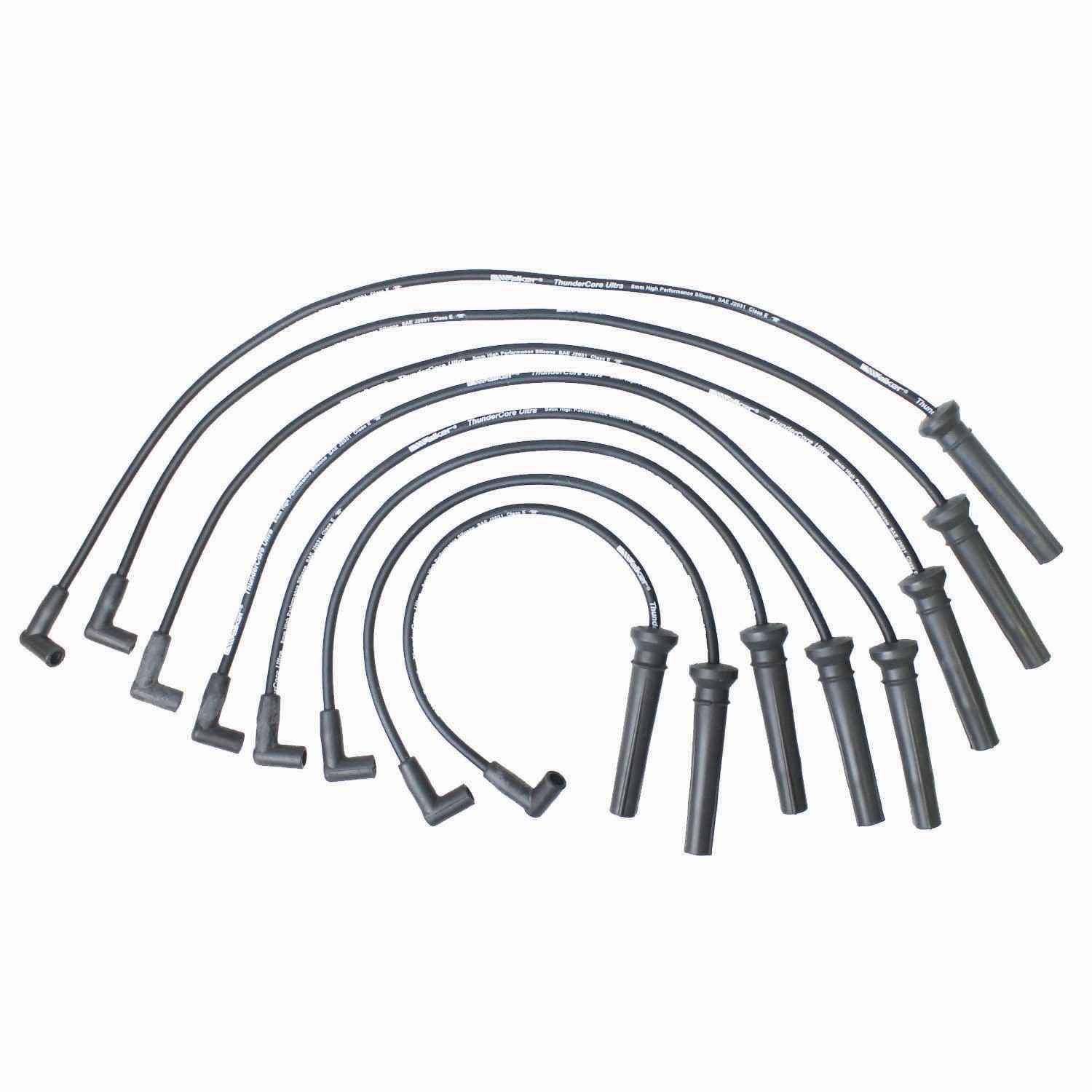 Walker Products ThunderCore PRO 924-1524 Spark Plug Wire Set 8MM 8-CYL 924-1524