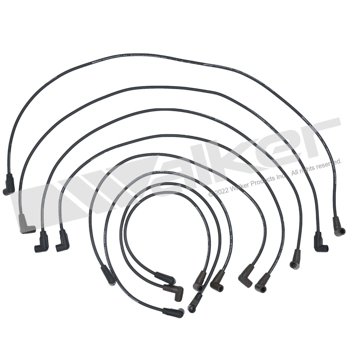 Walker Products ThunderCore PRO 924-1529 Spark Plug Wire Set 924-1529