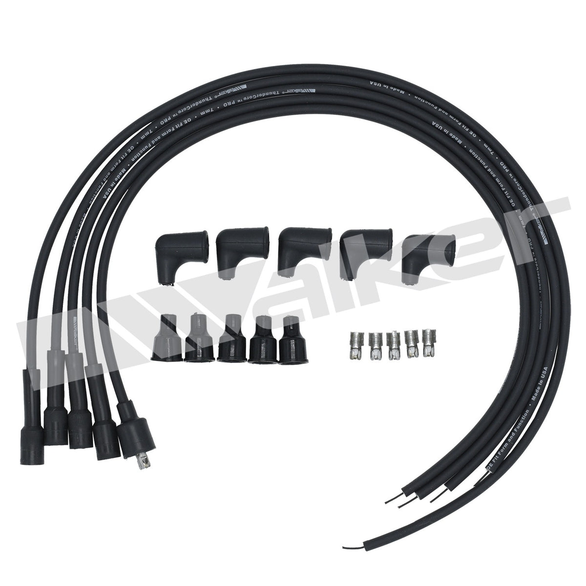 Walker Products ThunderCore PRO 924-1550 Spark Plug Wire Set - 4-CYL UNIVERSAL 924-1550