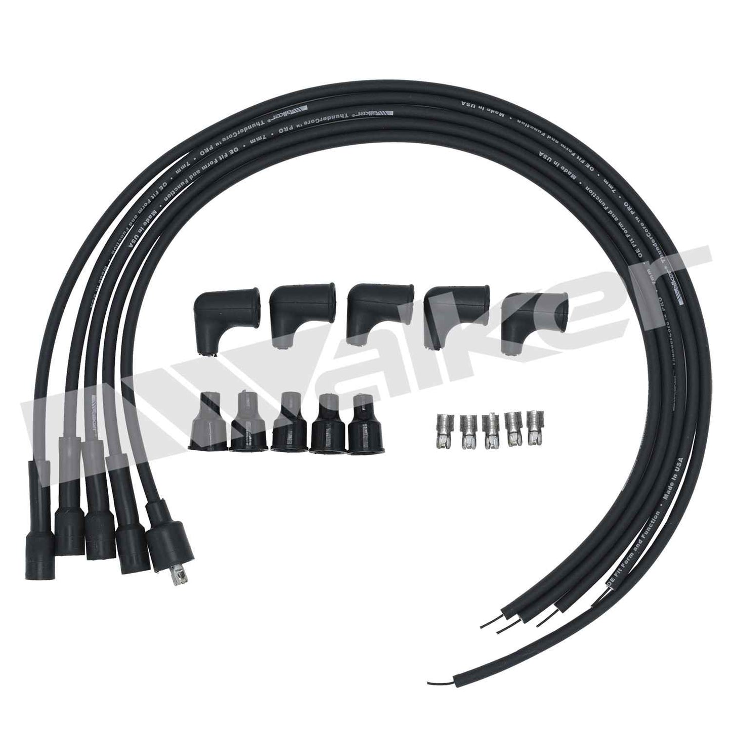 Walker Products ThunderCore PRO 924-1550 Spark Plug Wire Set - 4-CYL UNIVERSAL 924-1550