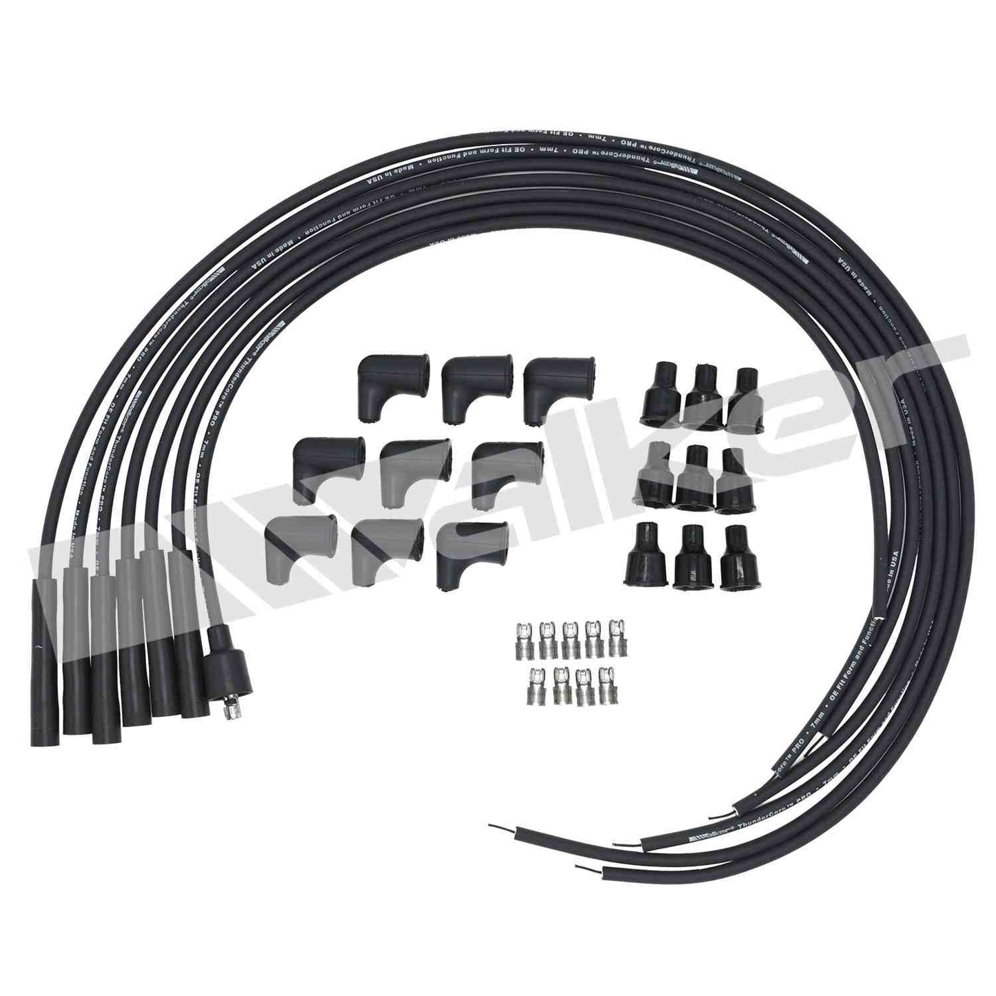 Walker Products ThunderCore PRO 924-1552 Spark Plug Wire Set - 6-CYL UNIVERSAL 924-1552