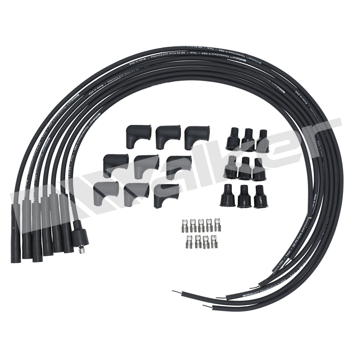 Walker Products ThunderCore PRO 924-1552 Spark Plug Wire Set - 6-CYL UNIVERSAL 924-1552