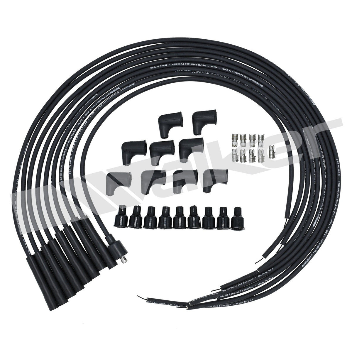 Walker Products ThunderCore PRO 924-1553 Spark Plug Wire Set - 8-CYL UNIVERSAL 924-1553