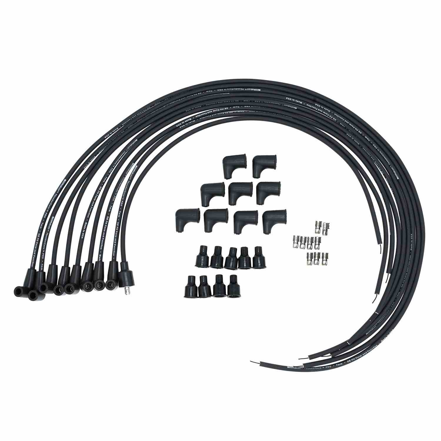 Walker Products ThunderCore PRO 924-1554 Spark Plug Wire Set - 8-CYL UNIVERSAL 924-1554