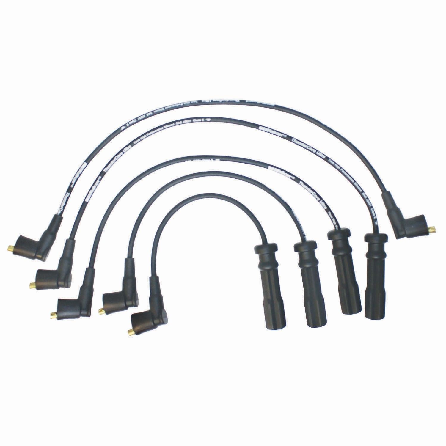 Walker Products ThunderCore PRO 924-1595 Spark Plug Wire Set 7MM 4-CYL 924-1595