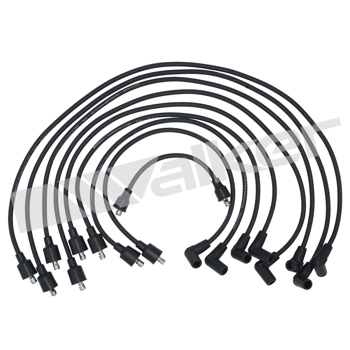 Walker Products ThunderCore PRO 924-1597 Spark Plug Wire Set 7MM 8-CYL 924-1597