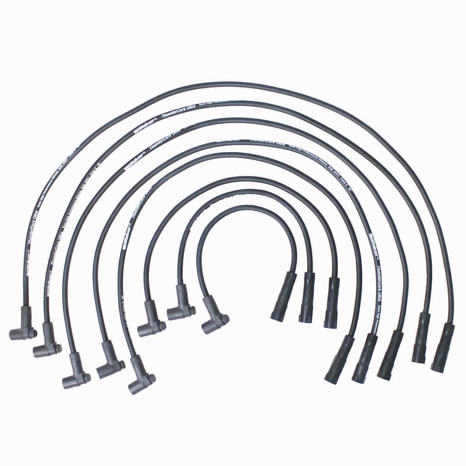 Walker Products ThunderCore PRO 924-1601 Spark Plug Wire Set 7MM 8-CYL 924-1601