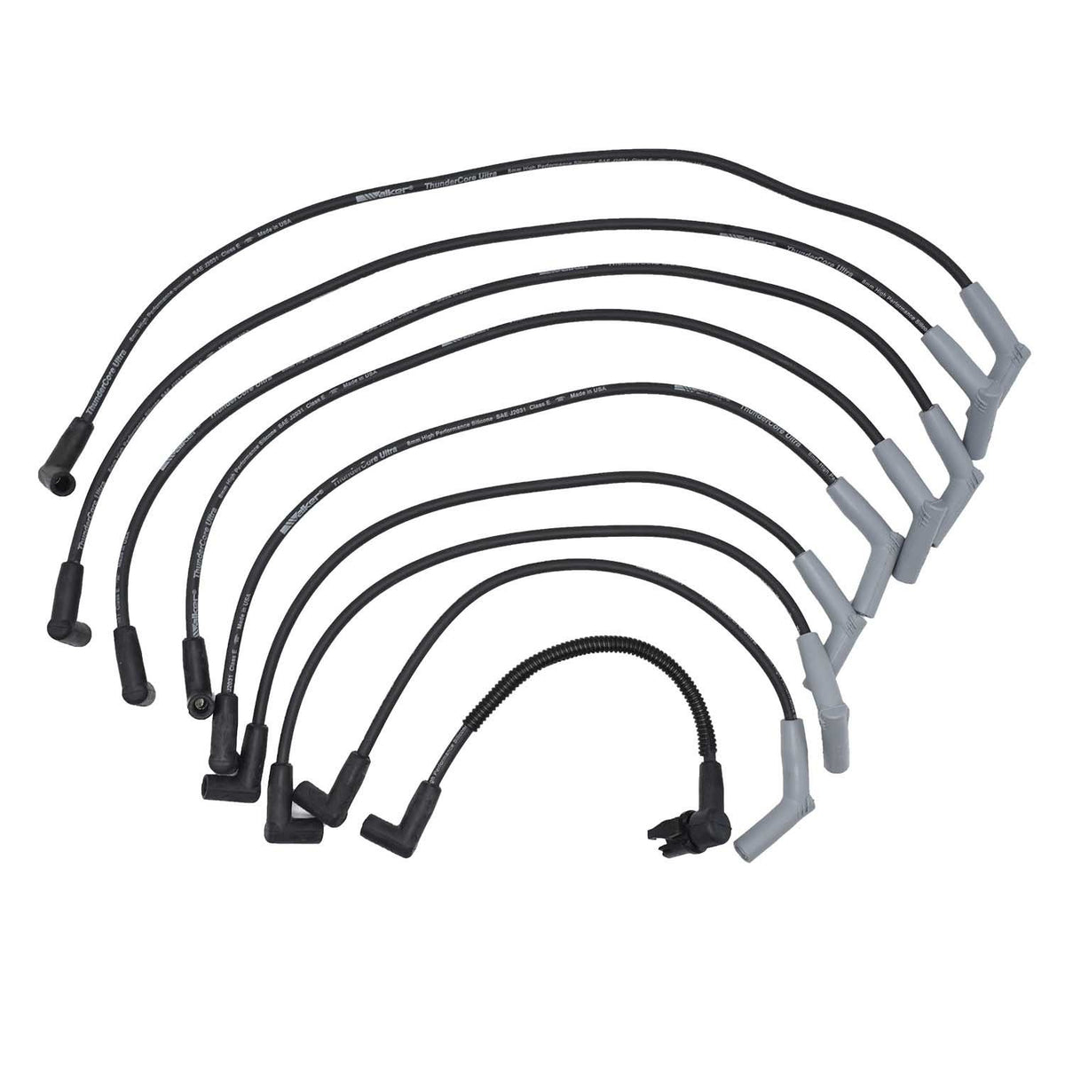 Walker Products ThunderCore PRO 924-1604 Spark Plug Wire Set 8MM 8-CYL 924-1604
