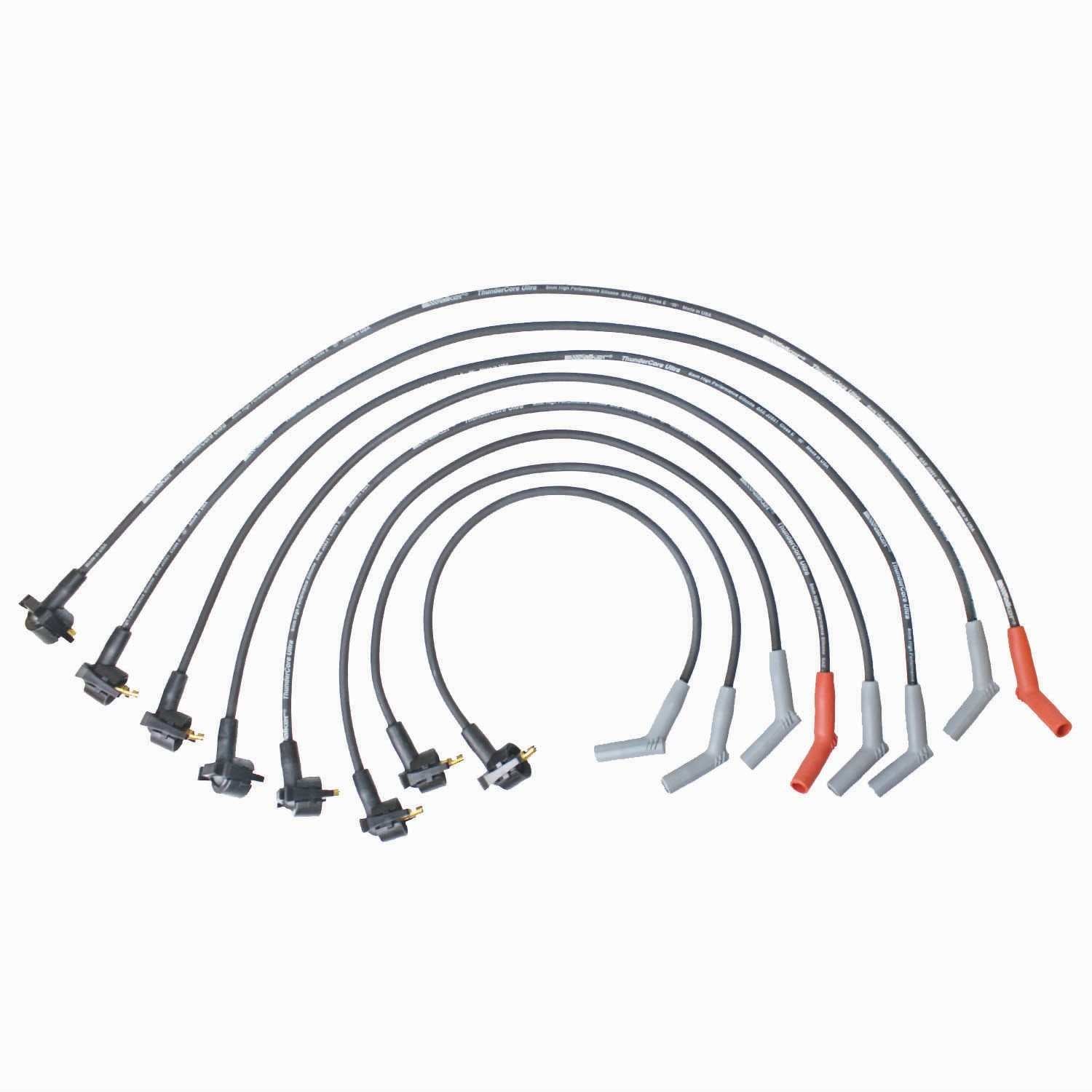 Walker Products ThunderCore PRO 924-1605 Spark Plug Wire Set 8MM 8-CYL 924-1605