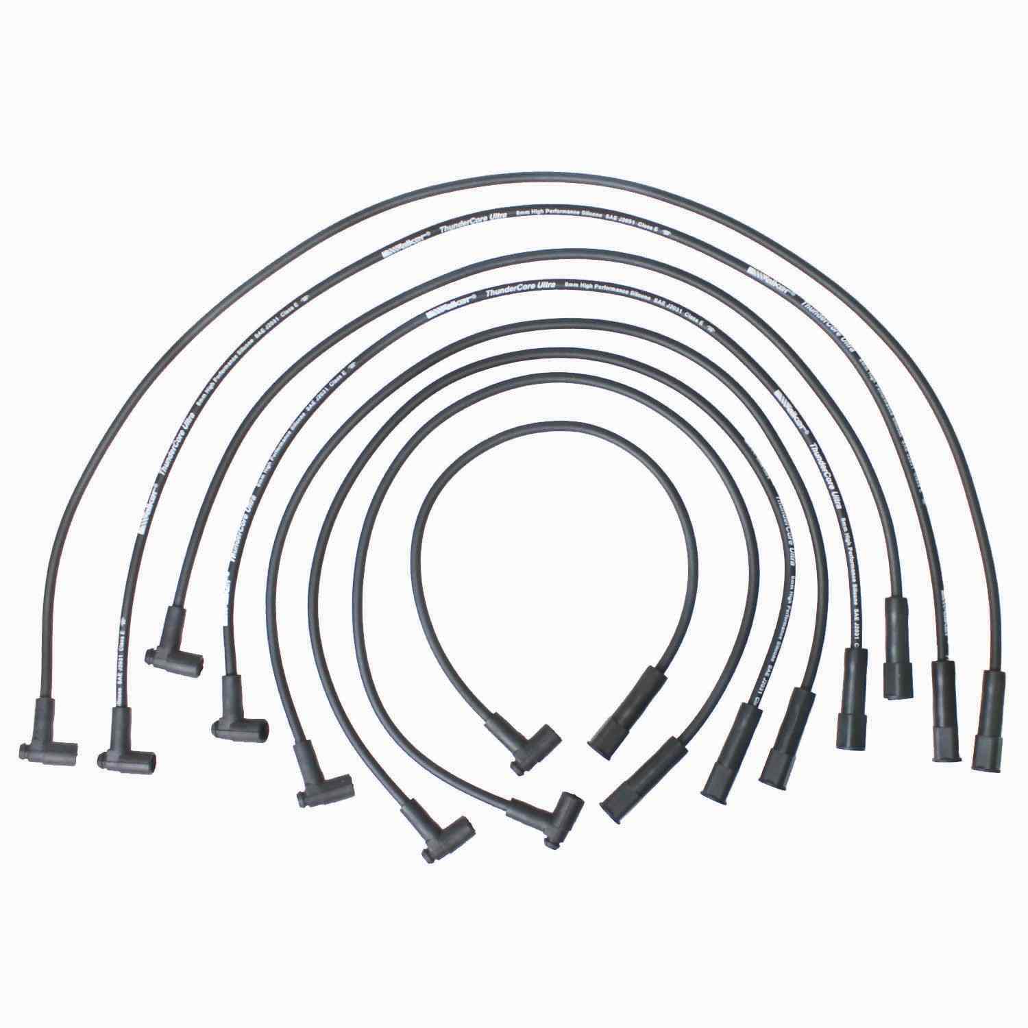 Walker Products ThunderCore PRO 924-1611 Spark Plug Wire Set 924-1611