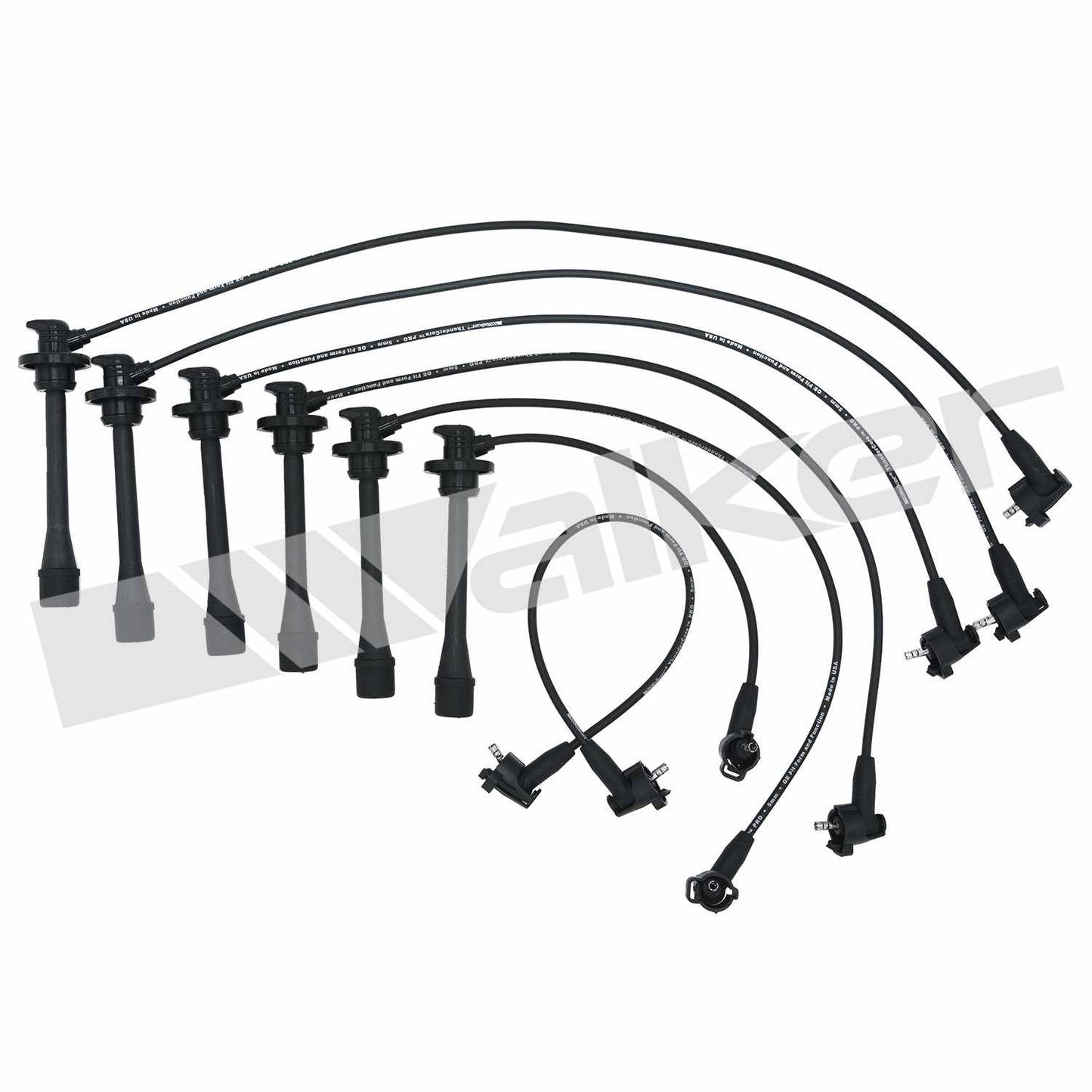Walker Products ThunderCore PRO 924-1618 Spark Plug Wire Set 5MM 4-CYL 924-1618