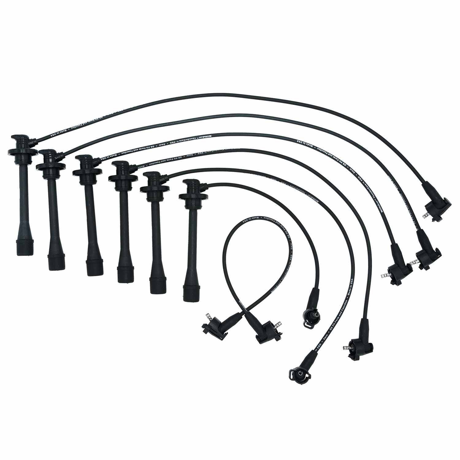 Walker Products ThunderCore PRO 924-1618 Spark Plug Wire Set 5MM 4-CYL 924-1618