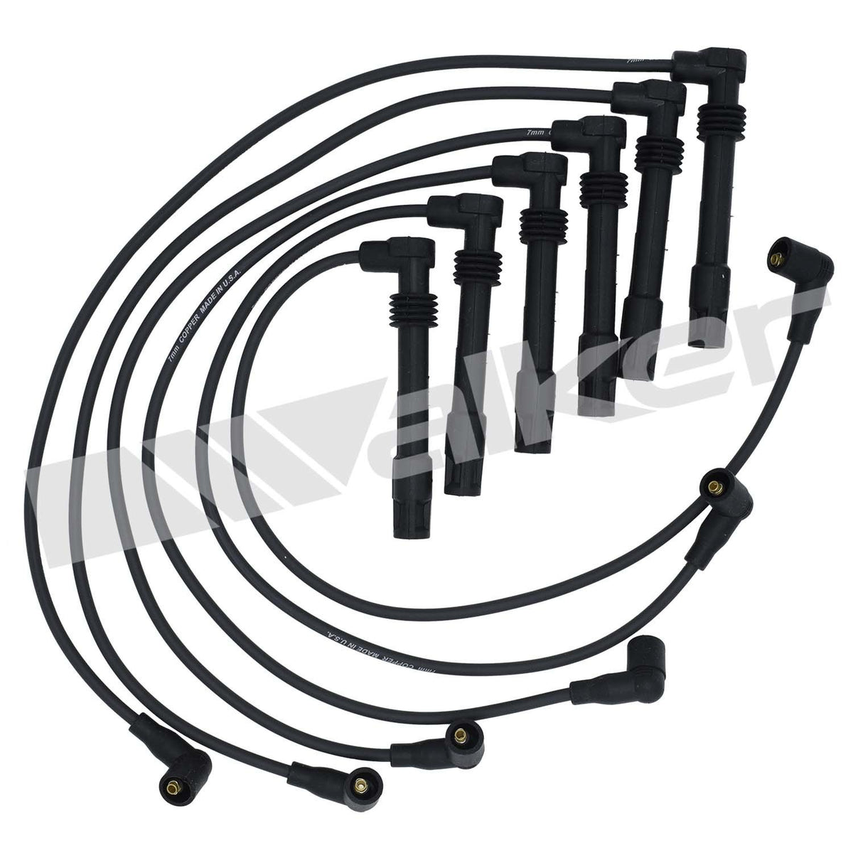 Walker Products ThunderCore PRO 924-1625 Spark Plug Wire Set 7MM 6-CYL 924-1625