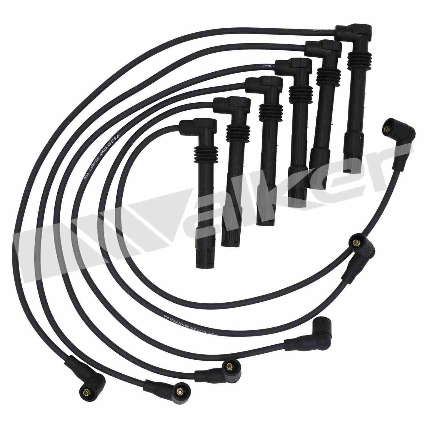 Walker Products ThunderCore PRO 924-1625 Spark Plug Wire Set 7MM 6-CYL 924-1625