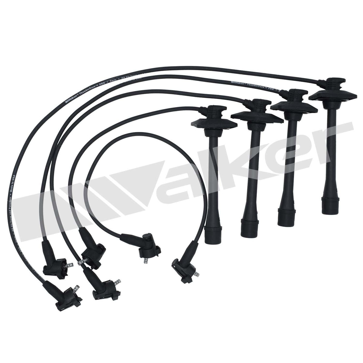 Walker Products ThunderCore PRO 924-1638 Spark Plug Wire Set 5MM 4-CYL 924-1638