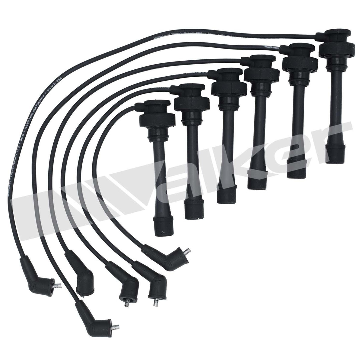 Walker Products ThunderCore PRO 924-1640 Spark Plug Wire Set 5MM 6-CYL 924-1640
