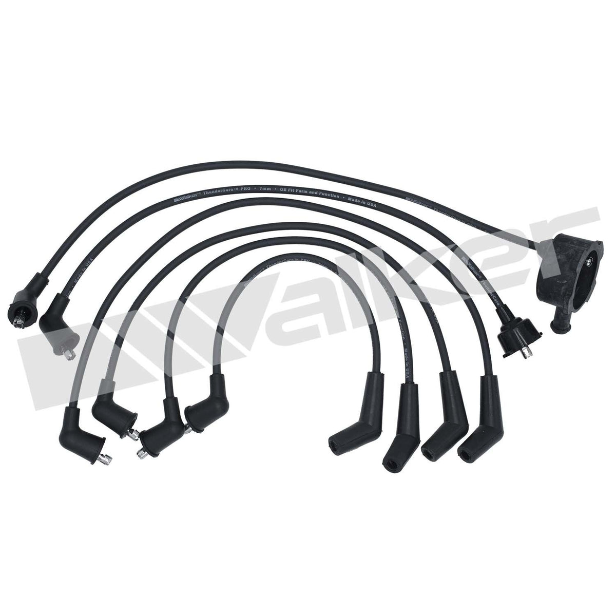 Walker Products ThunderCore PRO 924-1645 Spark Plug Wire Set 7MM 4-CYL 924-1645