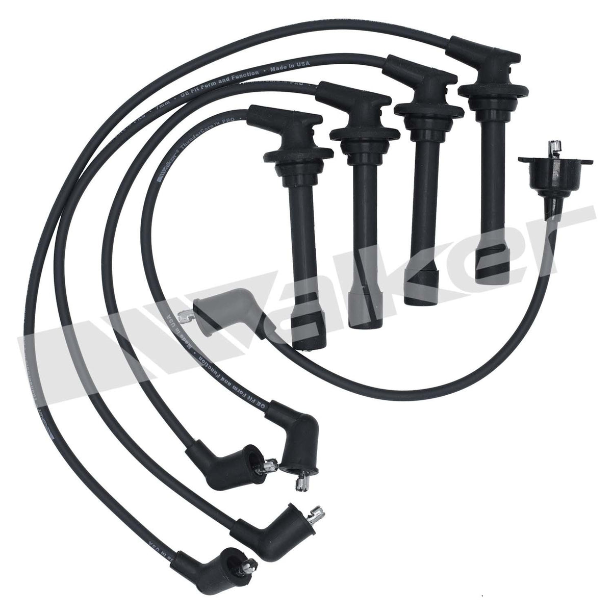 Walker Products ThunderCore PRO 924-1648 Spark Plug Wire Set 7MM 4-CYL 924-1648