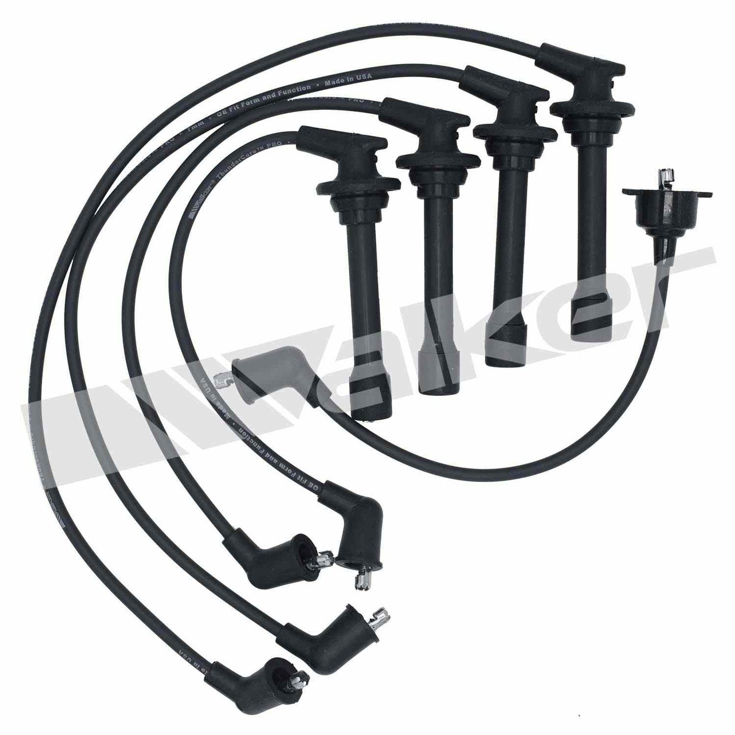 Walker Products ThunderCore PRO 924-1648 Spark Plug Wire Set 7MM 4-CYL 924-1648