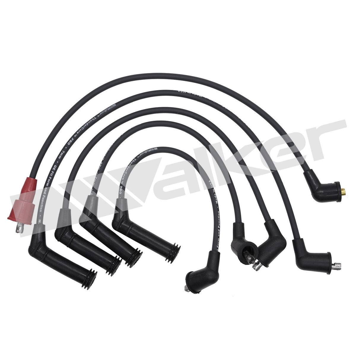 Walker Products ThunderCore PRO 924-1651 Spark Plug Wire Set 7MM 4-CYL 924-1651