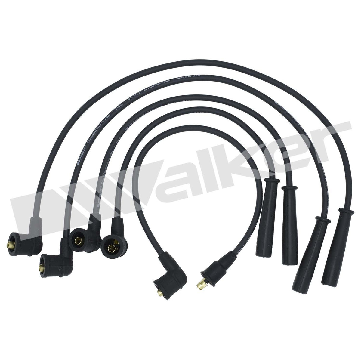Walker Products ThunderCore PRO 924-1655 Spark Plug Wire Set 7MM 4-CYL 924-1655