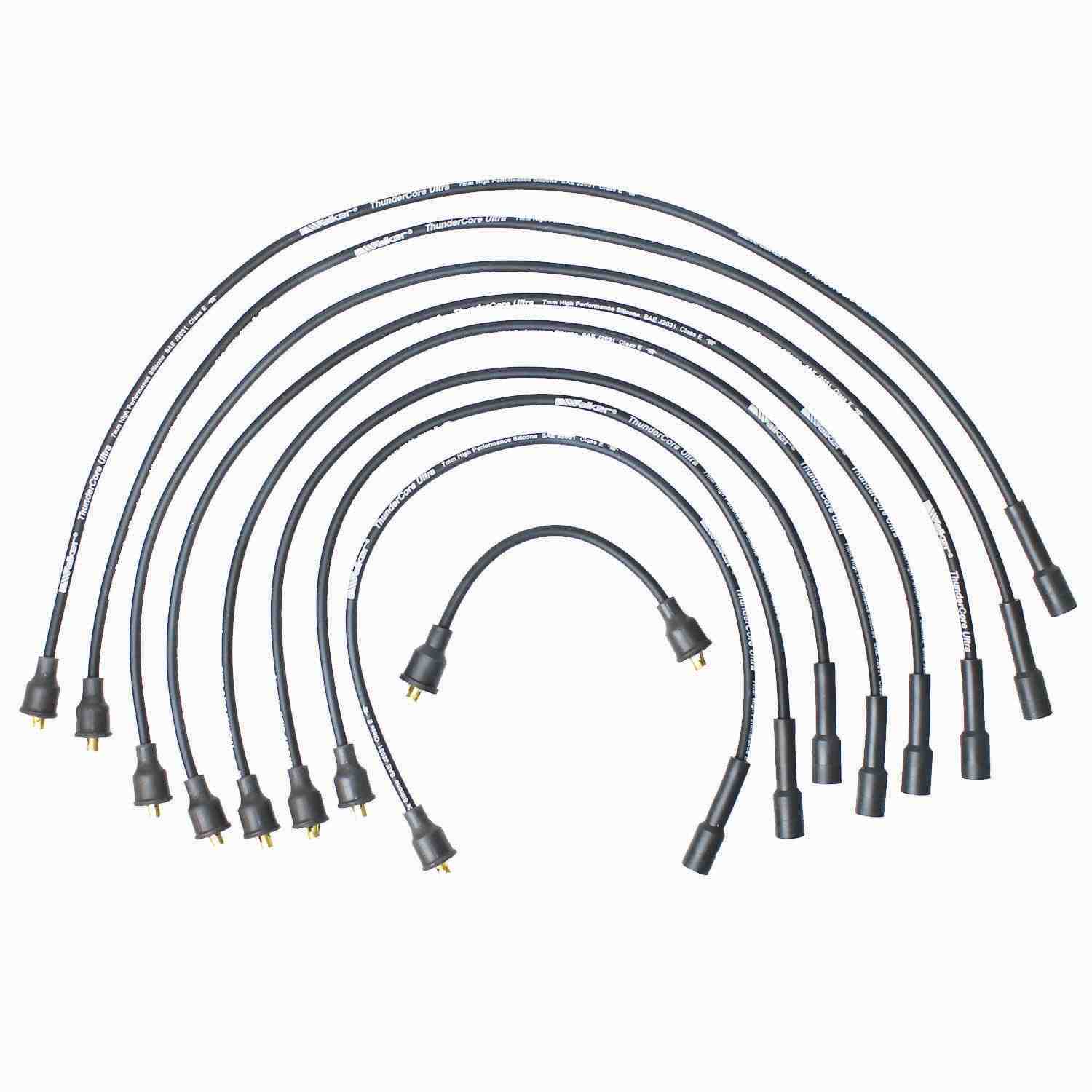 Walker Products ThunderCore PRO 924-1658 Spark Plug Wire Set 7MM 8-CYL 924-1658