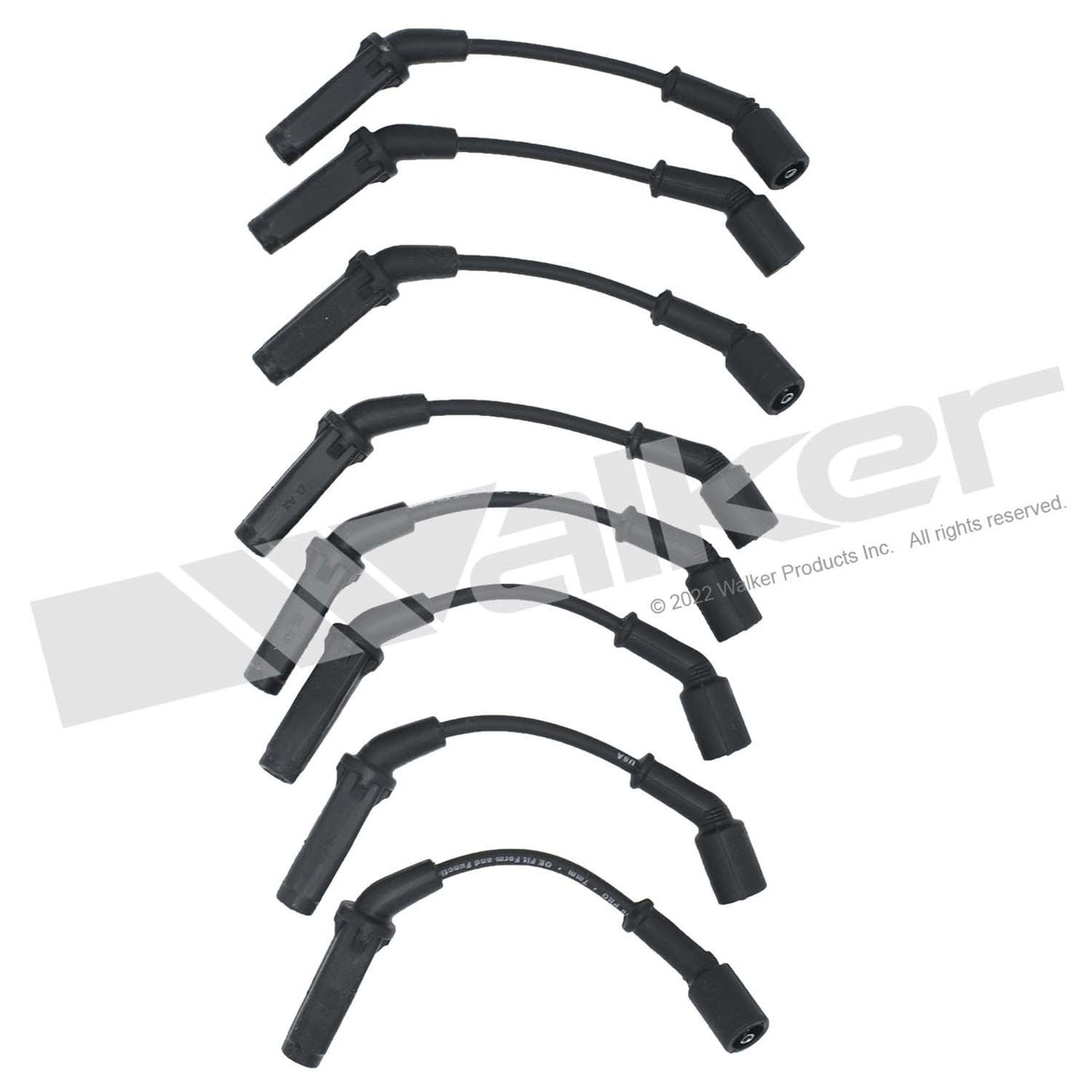 Walker Products ThunderCore PRO 924-1659 Spark Plug Wire Set 7MM 8-CYL 924-1659