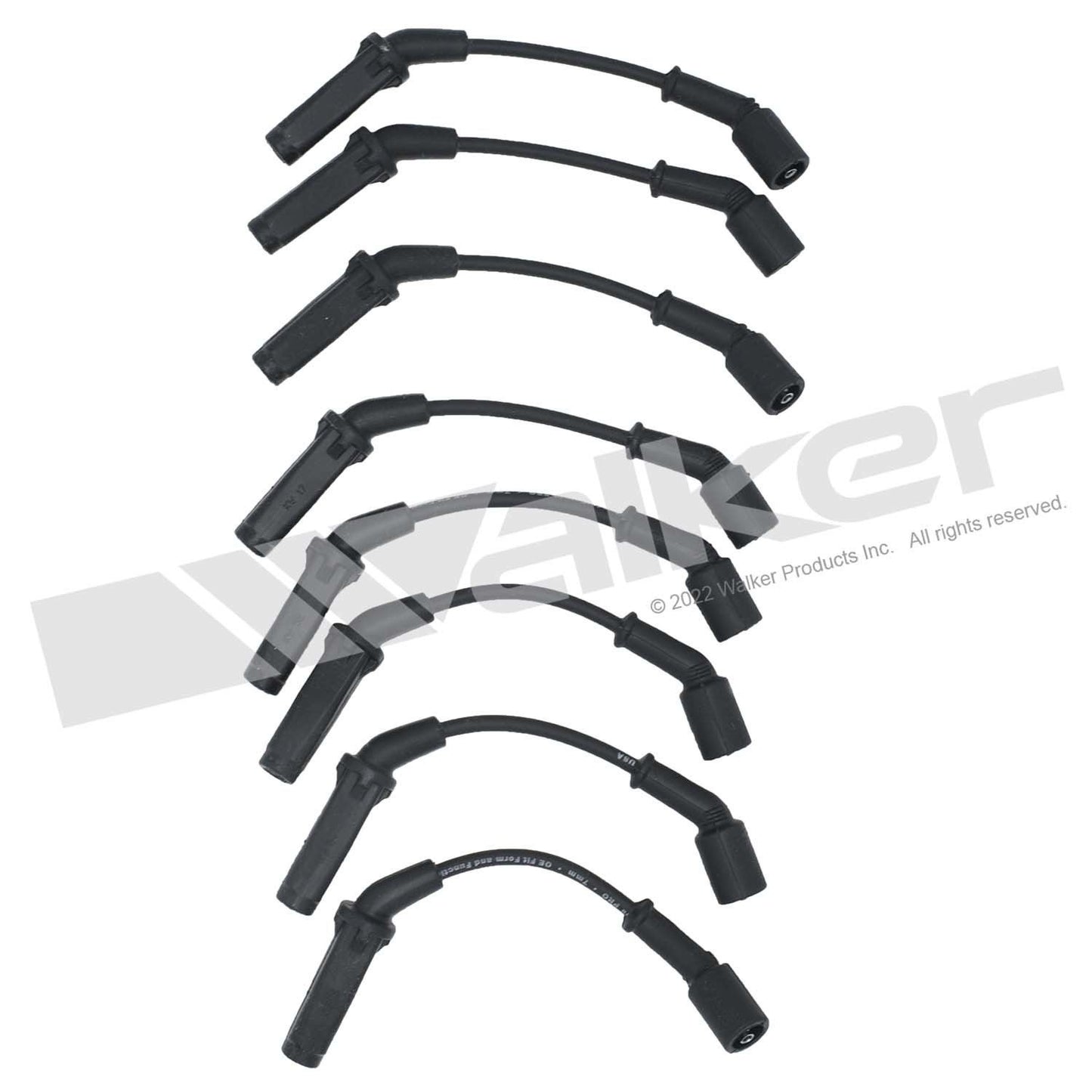 Walker Products ThunderCore PRO 924-1659 Spark Plug Wire Set 7MM 8-CYL 924-1659