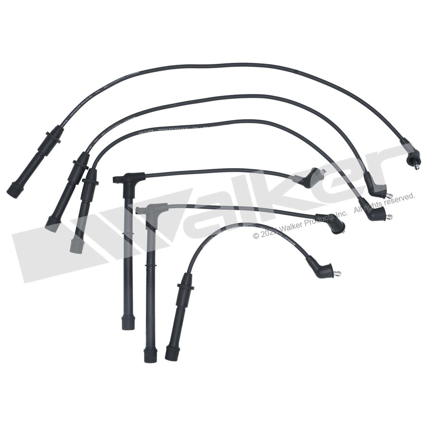 Walker Products ThunderCore PRO 924-1679 Spark Plug Wire Set 7MM 6-CYL 924-1679