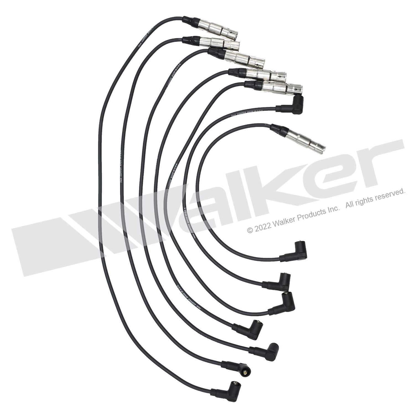 Walker Products ThunderCore PRO 924-1681 Spark Plug Wire Set 7MM 6-CYL 924-1681
