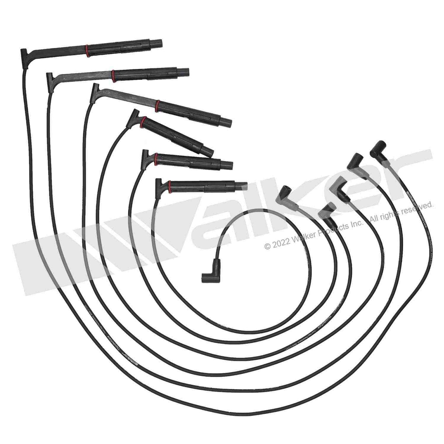 Walker Products ThunderCore PRO 924-1693 Spark Plug Wire Set 924-1693