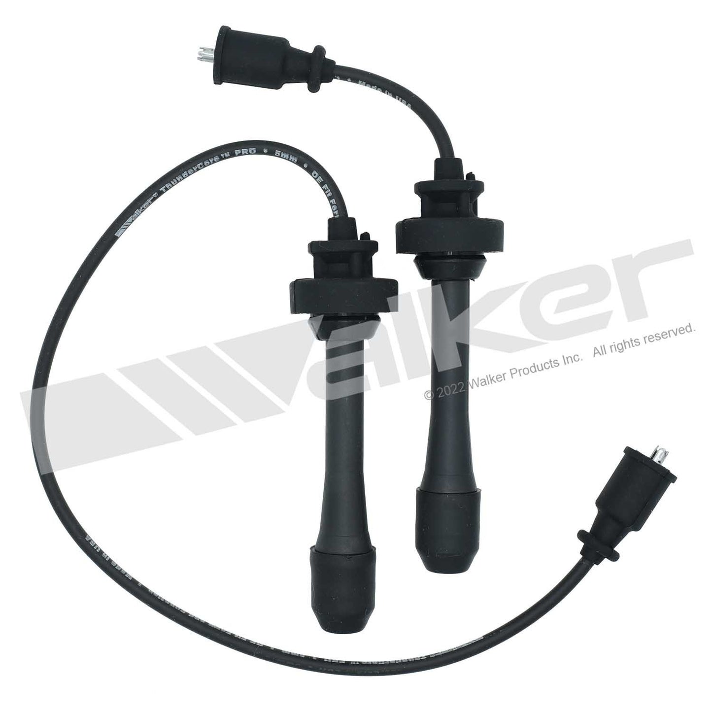 Walker Products ThunderCore PRO 924-1752 Spark Plug Wire Set 5MM 4-CYL 924-1752