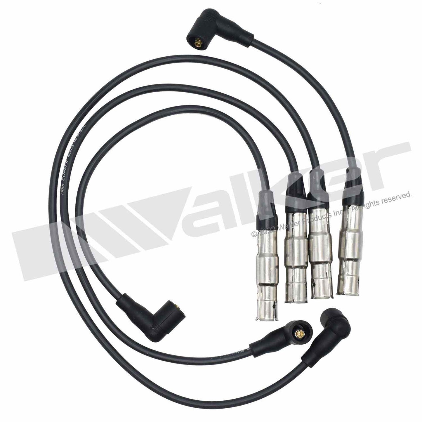 Walker Products ThunderCore PRO 924-1777 Spark Plug Wire Set 7MM 4-CYL 924-1777