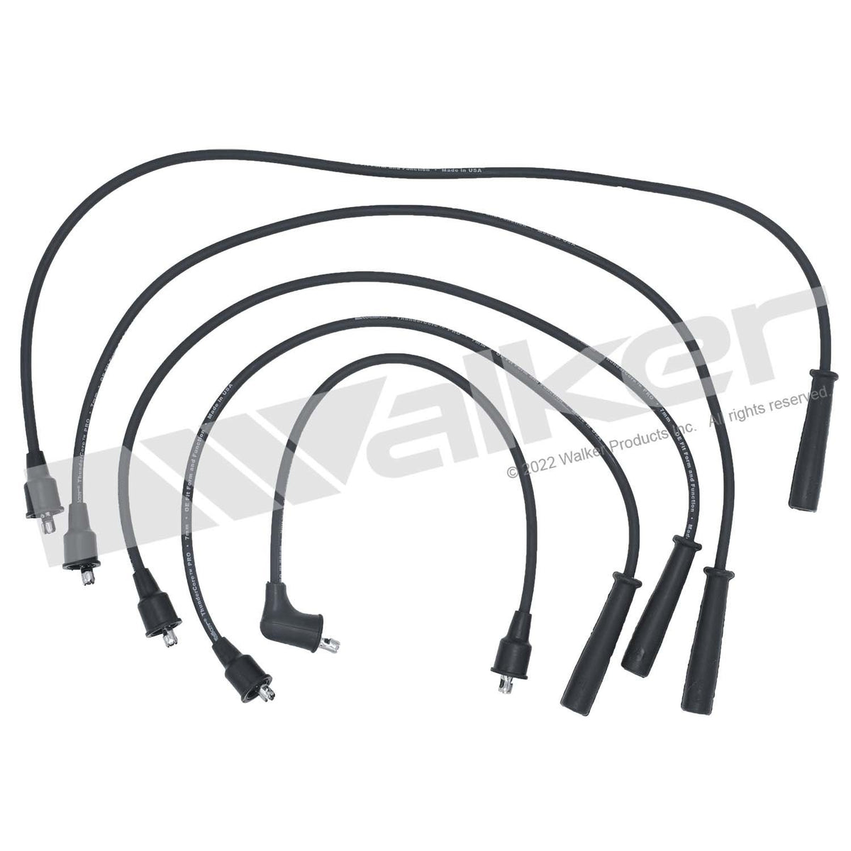 Walker Products ThunderCore PRO 924-1798 Spark Plug Wire Set 7MM 4-CYL 924-1798