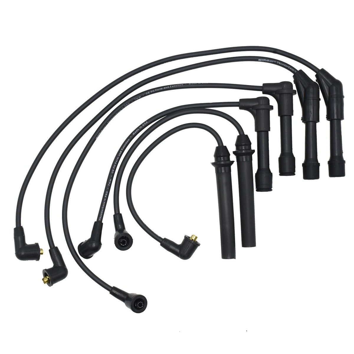 Walker Products ThunderCore PRO 924-1811 Spark Plug Wire Set 7MM 6-CYL 924-1811